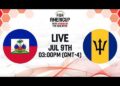 Haiti v Barbados | Full Basketball Game | FIBA AmeriCup 2029 Caribbean Pre-Qualifiers 2029